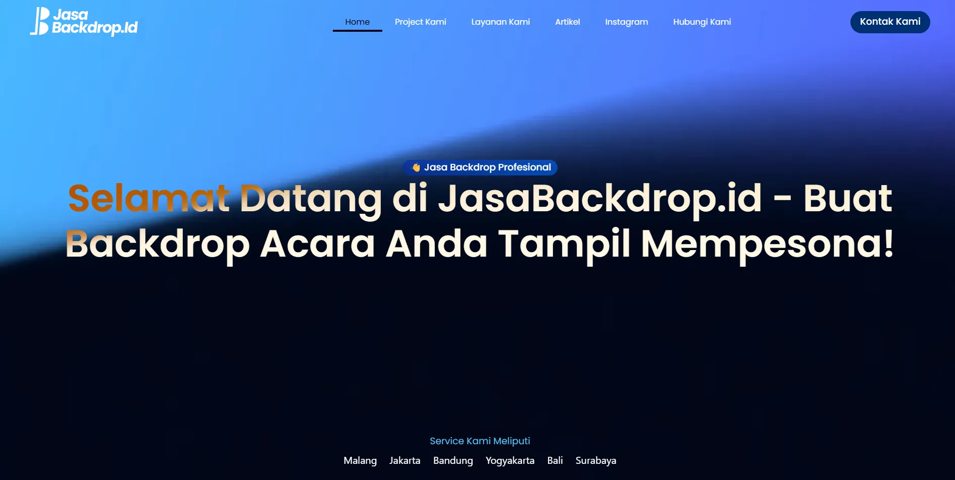 JasaBackdrop.id - Event Stuff Rentals