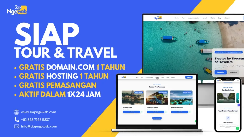 Website Instant Tour & Travel